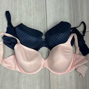 Two Victoria’s Secret bras